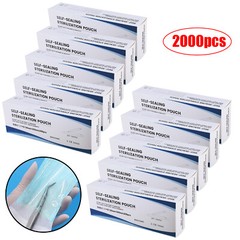 up to 2000 Sterilization Pouches 3.5″ x 10 ” Dental Self Seal Pouch Bag USA