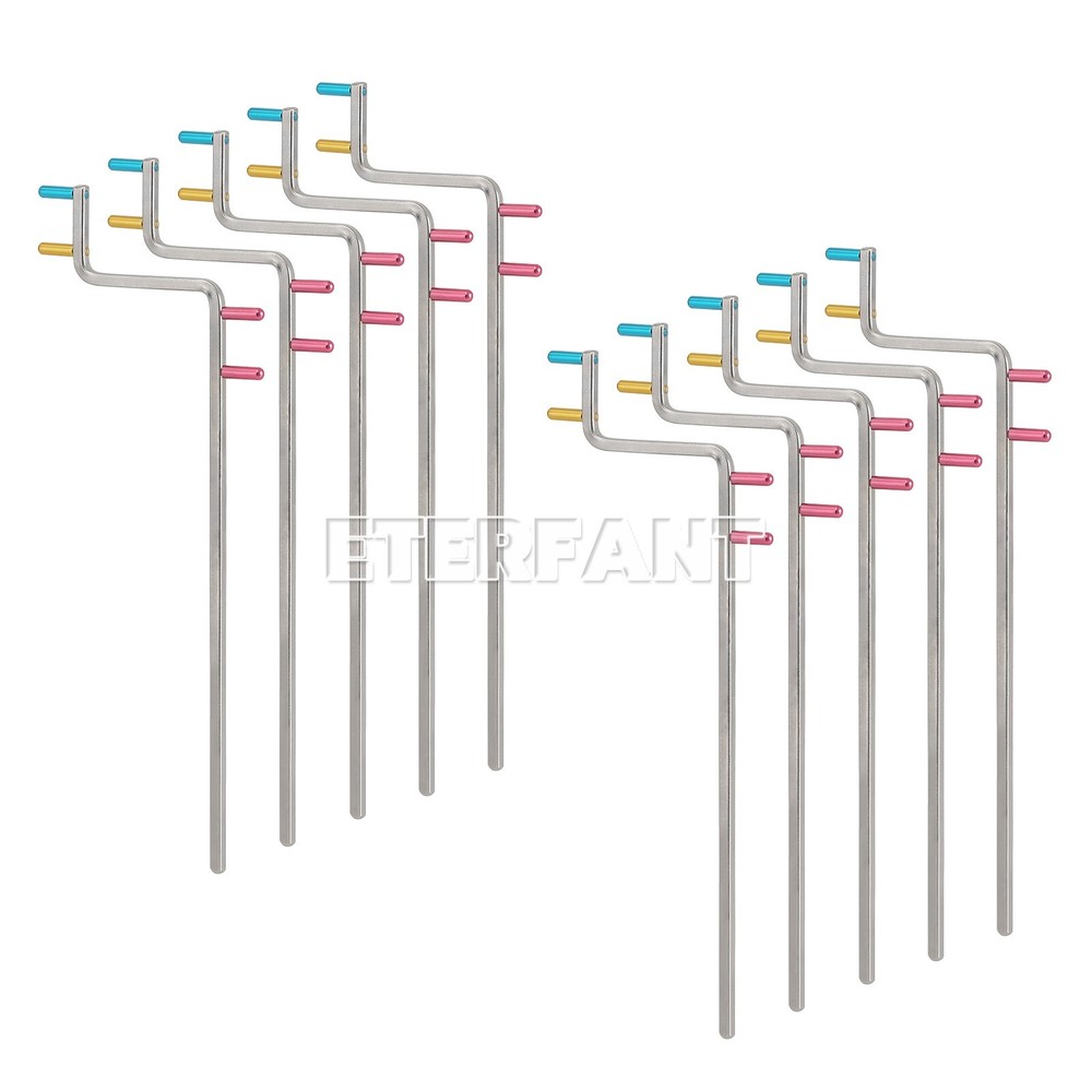 10xUniversal Aiming Arm Color Coded Rinn XCP-ORA Style X-Ray Positioning System