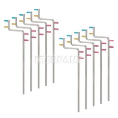30xUniversal Aiming Arm Color Coded Rinn XCP-ORA Style X-Ray Positioning System