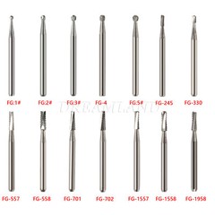 Carbide Bur Friction Grip 100pk Dental, Made In CHINA FG Bur all sizes 557, 330
