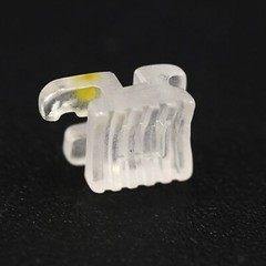 Dental Orthodontic Ceramic Brackets Self Ligating Braces Clear Sapphire Roth MBT