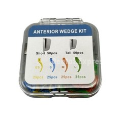 200Pcs/box Dental Anterior Matrix System Wedge Matrix Bands Interdental Wedges