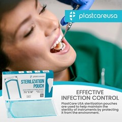 400 7.5″ x 13″ Self-Sealing Sterilization Pouch Tattoo Dental Pouches