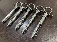 Lot of 5 PC hu-friedy aspirting syringe SYRCW C-W Style 1.8ml