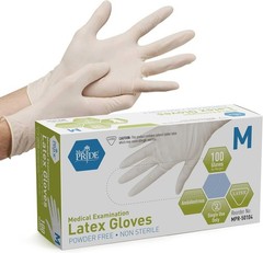 Medical Examination Latex Gloves| 5 mil Thick, Powder-Free, Non-Sterile, Heav…
