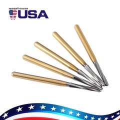 5pcs Cortadores de hueso tungsteno de carburo dental fresas de acabado FG 21mm