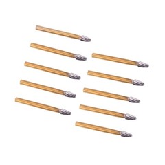 AZDENT 10 Pcs Dental Carbide Trimming & Finishing Burs FG For High Speed Handpie