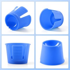 100pcs/box Dental Disposable Dappen Dish Plastic Mixing Bowls Cup Assorted Color