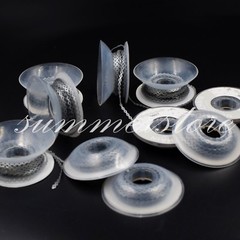 1 Roll Long Size Dental Orthodontic Elastic Ultra Power Chain Rubber Band Grey