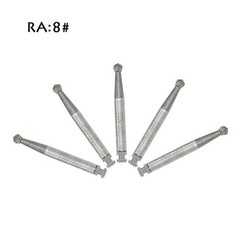 Dental Tungsten Steel Carbide Burs RA 1-8 For Low Speed Contra Angle Handpiece