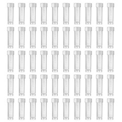 Eowpower 50 Pieces 5 ml Plastic Sample Bottle Vial Storage Container for…