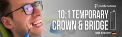 B1 Temporary Crown & Bridge Material 10:1 Dental Impression 76g (Made in GER)