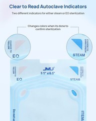 200pcs/box Self-Sealing Sterilization Pouches Sterilizer Bag Autoclave 5.25*11″