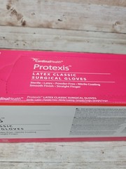 Protexis Latex Classic Surgical Gloves Cardinal *1 Box* Size: 6 *See Date*11-25