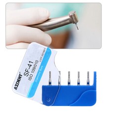 100PCS AZDENT Dental Diamond Burs for High Speed Handpiece Medium FG 1.6mm