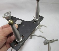 NICE USED SEMI ADJUSTABLE SPECIAL DENTAL ARTICULATOR “ESCUDO” MADE IN ARGENTINA