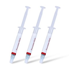 Dental Lab Porcelain Etch Gel 9.5% Hydrofluoric Acid Etchant Syringe 2.5 ml