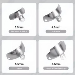 75Type Dental Matrix Bands Ring Sectional Matrice Clamp Fit Garrison Palodent V3