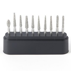 AZDENT Dental Diamond Zirconia Cutting Bur Kit Friction Grip 1.6mm for cutting