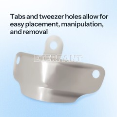 50PCs Dental Matrix Bands Ring Sectional Matrice Clamp 3.5mm/4.5mm/5.5mm/6.5mm