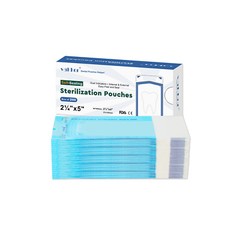 1000pcs 2.25″ x 5″ Self Sealing Dental Sterilization Pouches Sterilizer Bag