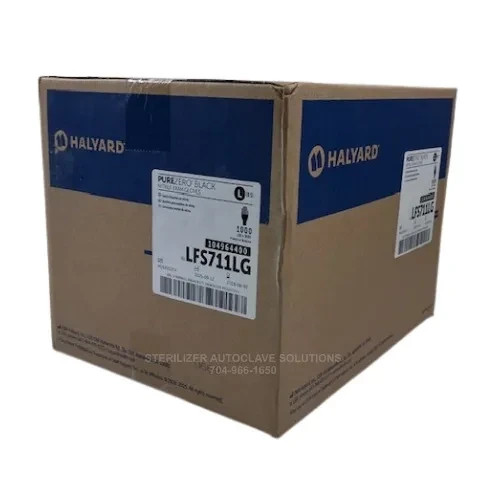 Halyard PureZero Nitrile Exam Gloves LFS711LG 5.1MIL – CASE of 1000 Large
