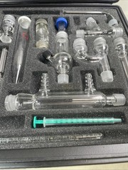 USED Kontes Microflex Williamson K-746000-0000 Chemistry Kit 18pc Glass + More 5