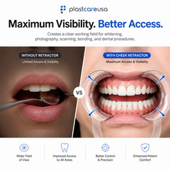 40 x Small Teeth Whitening Cheek Retractor, Dental Mouth Opener Game SM Kids