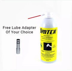 Syntek Synthetic Dental HP Oil Lubricant Aerosol W/ FREE LUBE ADAPTOR!