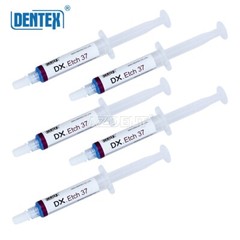 2x Dentex Dental Etching Gel 37% Acid Etchant Gel 5ml/syringe