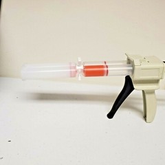 Dental Impression Cartridge Connector-Transfer leftover material VPS(100EA)EZ