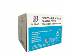 Disposable Exam Gloves Blue Nitrile 4Mil Latex Free 1000 Pcs All Purpose Use