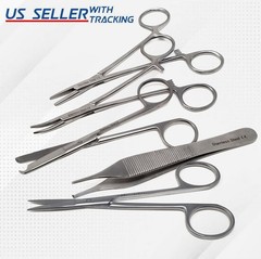 5 PCS BASIC STUDENT SUTURE SURGICAL STAINLESS STEEL KIT BRAND NEW