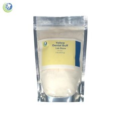DENTAL LAB BUFF STONE GYPSUM TYPE III YELLOW ALL PURPOSE COMPOUND 1 Lb. (454 g)