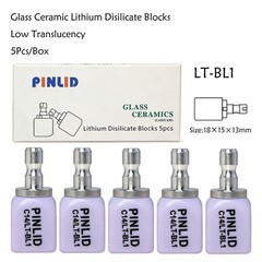 US C14 Emax Dental Glass Ceramic LT Lithium Dislicate CAD/CAM Cerec Blocks 5PCS