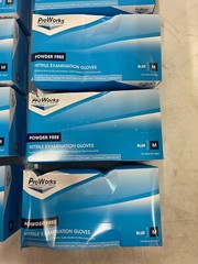CASE OF 1000 Adenna ProWorks Powder-Free Nitrile Exam Gloves Size Med. GL-N106FM