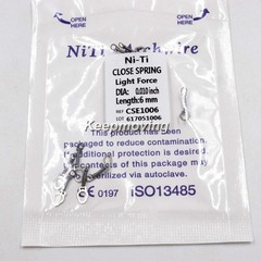 10Pc/Pack Dental Orthodontic NiTi Closed Coil Spring 6 Size 0.010 012”*6 9 12mm