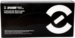 Unior Industrial Strength Nitrile Mechanic Gloves – Box 100, Large