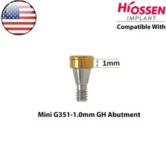 US Overdenture Locator Ti Abutment Fit Zest Retention Caps Hiossen Nobel Zimmer