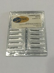#14 FG Carbide Burs 10 pc pack -New- MIDWEST Type 14 FG Bur