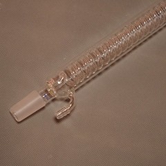 Lab glass graham condenser for distillation coil condenser 24/40 lab glassware