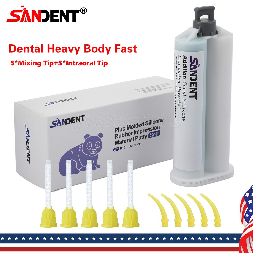 Dental VPS Impression Material Light/Heavy/Medium Body – Fast Set Silicone PVS
