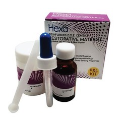 Hygedent LCH-2001 Reinforced Z.O.E. Cement Restorative Material Dental Kit