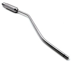10 Pcs Premium Dental Oral Saliva Ejector Suction Short Handpiece Angled Tip