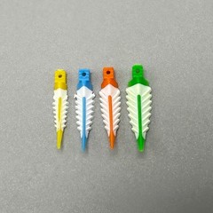 牙齿间楔密封复合楔形硅胶适合自适应-