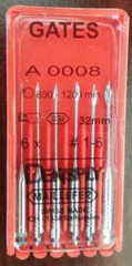 DENTSPLY GATES GLIDDEN Dental DRILLS All sizes 6/PACK
