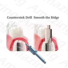 4.5MM Dental Countersink Drill Profiler Remover Smooth Ridge Trimmer Drills