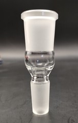 14mm Male-19mm Female Size Conversion Glass Ground Joint Attachment Adapter GonG