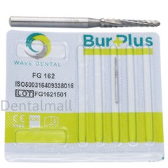 1 Pc WAVE Dental Cutting of Hard Tissue Bone Tungsten Carbide Burs 25mm FG 162