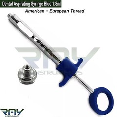 Dental Anesthetic Syringe Self-Aspirating Intraligamental Injection 1.8ml CE